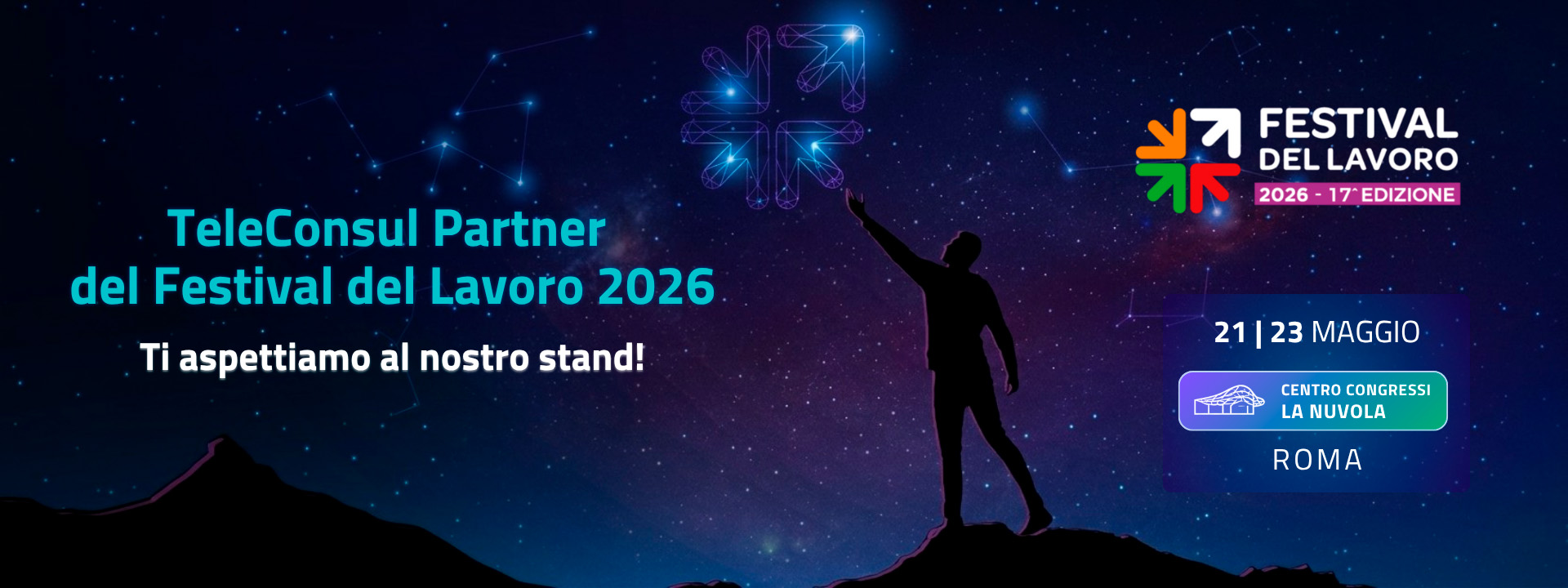TeleConsul partner del Festival del Lavoro 2026